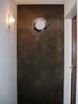 Neue Wand verputzt